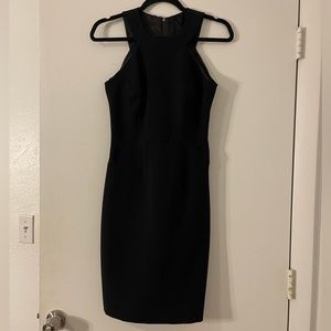 Black French Connection Midi Dress